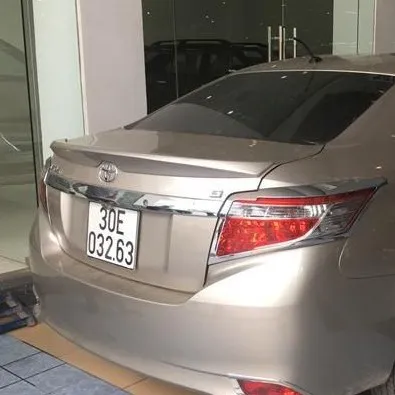 Đuôi gió liền cốp xe Toyota Vios 2014- 2015 2016 2017 Hàng Mộc chưa sơn dày đẹp