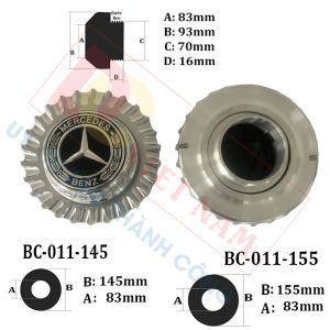 1 chiếc Logo chụp mâm ốp lazang bánh xe ô tô Maybach BC-011