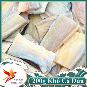 Khô Cá Dứa Thiên Nhiên Không Mỡ Không Xương Vị Nhạt Không Mặn-VỰA KHÔ MINH TRIẾT