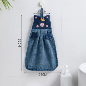 SUNLIGHT HOME Quick Dry Soft Hand TowelStrong Absorbent Kitchen TowelCoral Fleece Dish Towel Bathroom Towel