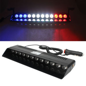 Sfui 12 Led Strobe Car Emergency Led Light Bar Visor Deck Dash Police Warning Flash Lamp For Car Bus Truck 警示灯 玻璃灯