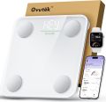 Smart Scale for Body Weight, Digital Bathroom Scale BMI Weighing Body Fat Scale, Accurate Body Composition Scale Monitor for People's Health with Smartphone App, Compact Size, 400lb. 