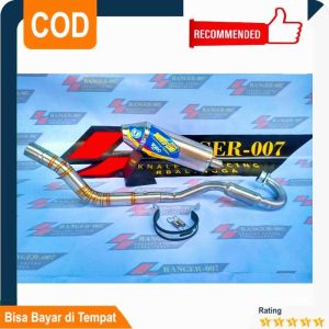 KNALPOT NORIFUMI TORC KLX 150 CRF 150 L D-TRACKER 150 SE EXTREME TIGER TRAIL FULLSET TINGGAL PASANG