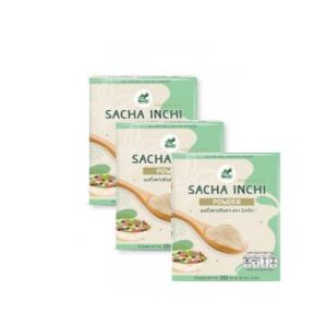 ผงถั่วดาวอินคา SACCHA INCHI POWDER แพค 1 กล่อง แพค 2 กล่อง และ แพค 3 กล่อง