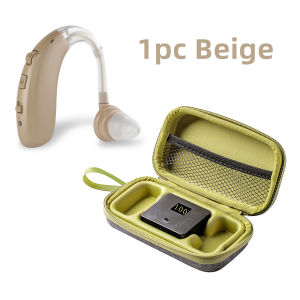 Digital BTE Hearing Aid with Rechargeable Bag Wireless Durable Hearing Amplifier