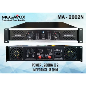 Megavox MA-2002 power Ampli MA2002/power Amplifier megavox ma 2002n