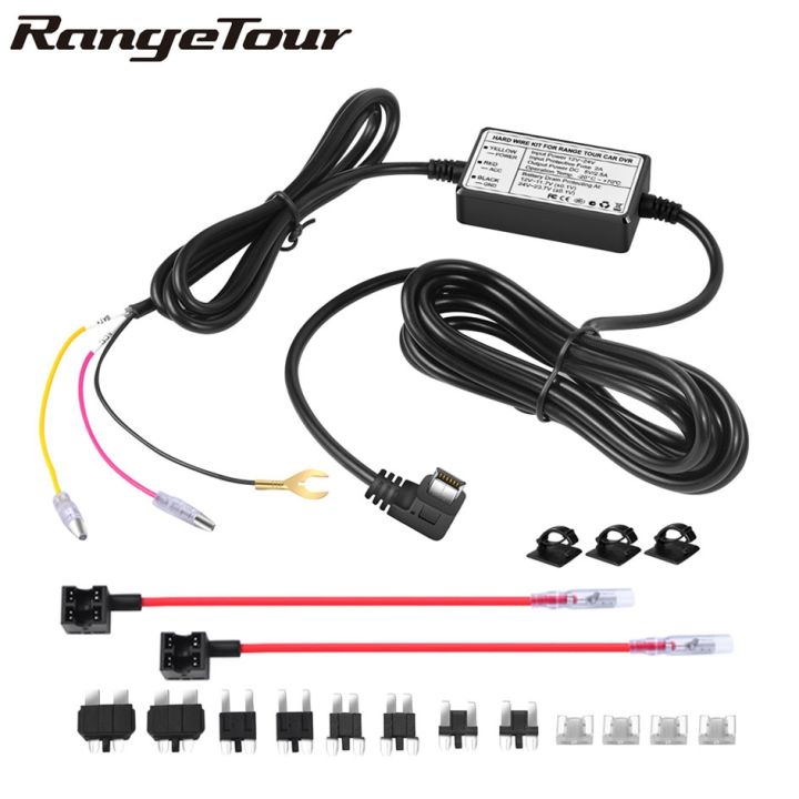 【hot】 Car Hardwire Kit 12V 24V to 5V 2.5A for Cam 24 Hour Parking