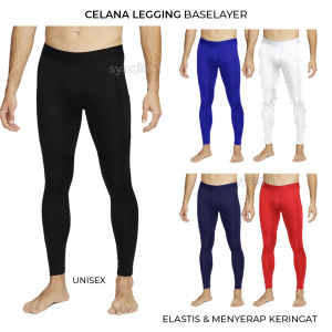 Celana Legging Sport Celana Panjang Olahraga Lari Jogging Running Pria Wanita