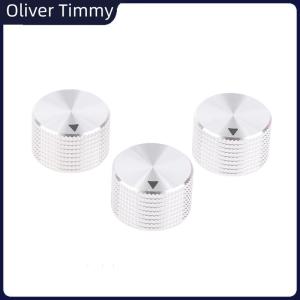 [Oliver Timmy] Aluminum Volume Knob Cap Hole 6MM 25MM x 15MM Potentiometer Knob Cap