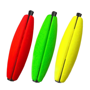 15pcs Float for Rig Fishing Tackle 1.5/2/2.5/3in Peg Float Fishing Corks Slip Bobbers Fishing Foam Bobbers