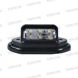 1PC Universal 12/24v 6 Led Car Truck Number License Plate Light For Auto Trailer Motorcycle Van Boat