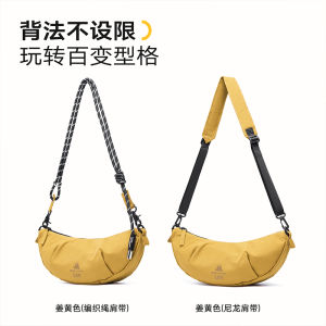 LEE 2 in 1 Lightweight Crossbody Bags For Women Men Outdoor Hiking Small Phone Bag With Zipper Anti-theft Pocket Waterproof Lady Side Bag For Casual Commuter