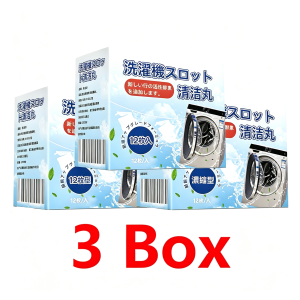 12PCS Original Washing Machine Cleaner Deep Cleaning Effervescent Tablet Detergent Stain Odor Remover