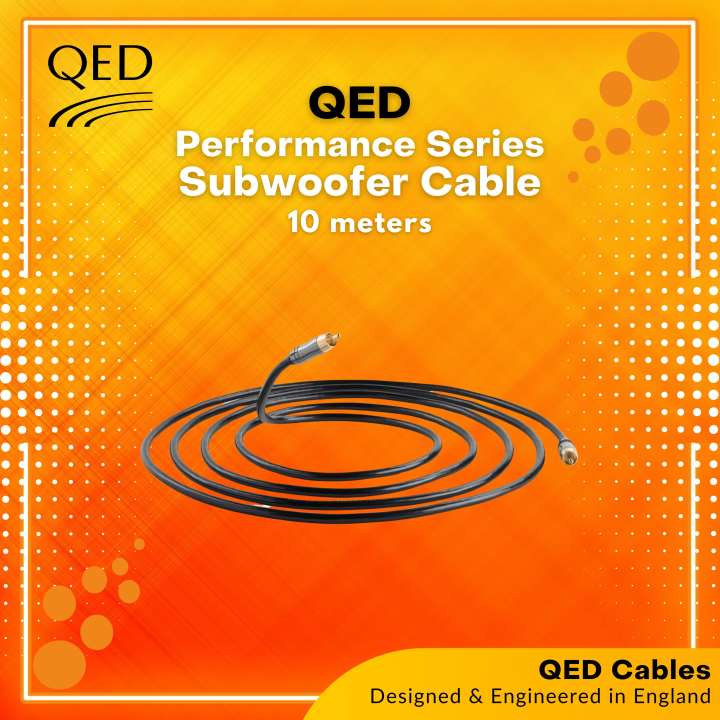 Câble caisson de basse QED Performance Y-SW Adaptor