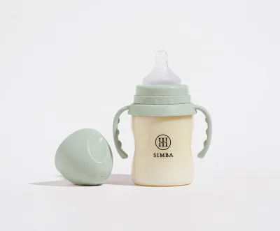 Simba Allonge PPSU Wide Neck Feeding Bottle Baby with Ultra Soft Nipple Teat Botol Susu Bayi Puting Lembut 宽口防胀气奶瓶