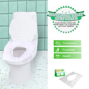 Best 10pcs/sheets Flushable Travel Disposable Toilet Seat Covers for Adults Kids Training Travel