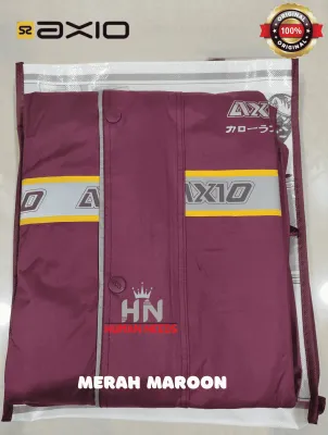 Jas Hujan Axio 882 Setelan Jaket Celana/Mantel Mantol Ujan Raincoat Axio Stelan Anti Rembes 2lapis