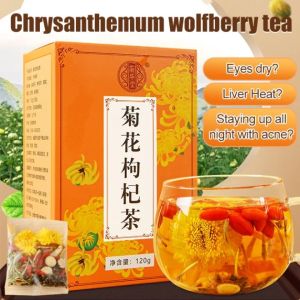 [Anmi Food] 菊花枸杞茶 决明子 18 Flavor Herbal Chrysanthemum Cassia Seeds Liver Soothing Tea Healthy Tea 养肝护肝