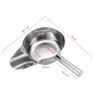 Stainless Steel Fries Shovel Duckbill Packing Spoon Fries Chicken Cutlet Chicken Funnel