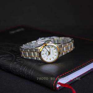 Đồng hồ nữ dây thép Hegner HW-223LWWH full box chống xước chống nước tặng kèm máy massage mặt hàng phân phối chính thức