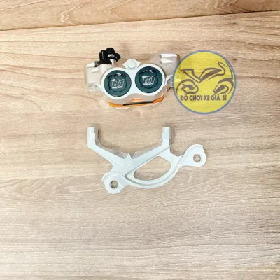 Heo Dầu 81 CNC 4 Piss Thailand kèm pát Ex135SiriusEx2010 đĩa 260/267mm màu đen