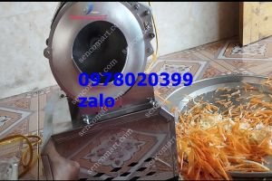 Máy thái củ quả thái sợi làm nộm bán cơm tấm kẹp bánh mì