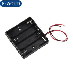 E-WOITD 18650 pin chủ clip Pin chủ hộp với kết nối chì 1 phần 2 phần 3 phần 4 phần 18650 pin trường hợp