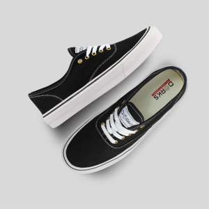 Dorks Otentik Black - Sepatu Sneakers Casual Pria Wanita Sepatu Sekolah Dorks