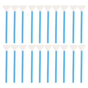 Pack of 100 Camera Lens Cleaning Swabs Superfine Fiber Tip Safe for Delicate Surfaces Digital Camera Maintenance Tool