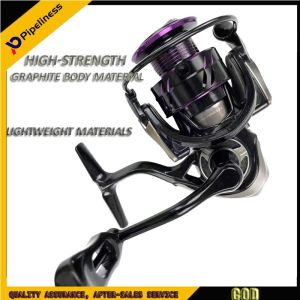 Pipeliness Spinning Reel กราไฟท์วัสดุปมน้ำหนักเบา5.2:1 อัตราส่วนความเร็ว 10-20กิโลกรัมลากสูงสุดพลังงาน10+1แบริ่งสแตนเลส
