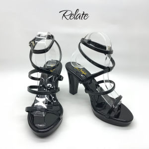 Ecin Classic Heels by Relate - Sepatu Sandal Mules Wanita Hak 10cm