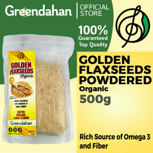 Greendahan Golden Flaxseeds Ground |  Flaxseeds Meal 500g