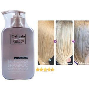 Shampo khusus rambut yang diwarnai Abu Cultusia