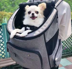 Edenpetz กระเป๋าเป้สะพายหลังสำหรับสัตว์เลี้ยงสุนัขและแมวกระเป๋าเป้แฟชั่นอเนกประสงค์รับน้ำหนักได้7กก