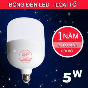 BÓNG ĐÈN LED 5W LH SIÊU SÁNG SỬ DỤNG NGUỒN 220V  BẢO HÀNH 1 NĂM ĐỔI MỚI
