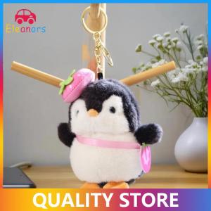 [Eleanor] Dễ thương chim cánh cụt Đồ chơi sang trọng Keychain phim hoạt hình nhồi bông búp bê Ba lô mặt dây chuyền túi treo trang trí đáng yêu Quà Tặng