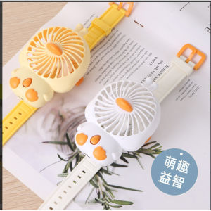 ✨ 2025 ✨ Watch Fan Handheld Charging Mute Student CartoonusbElectric Fan