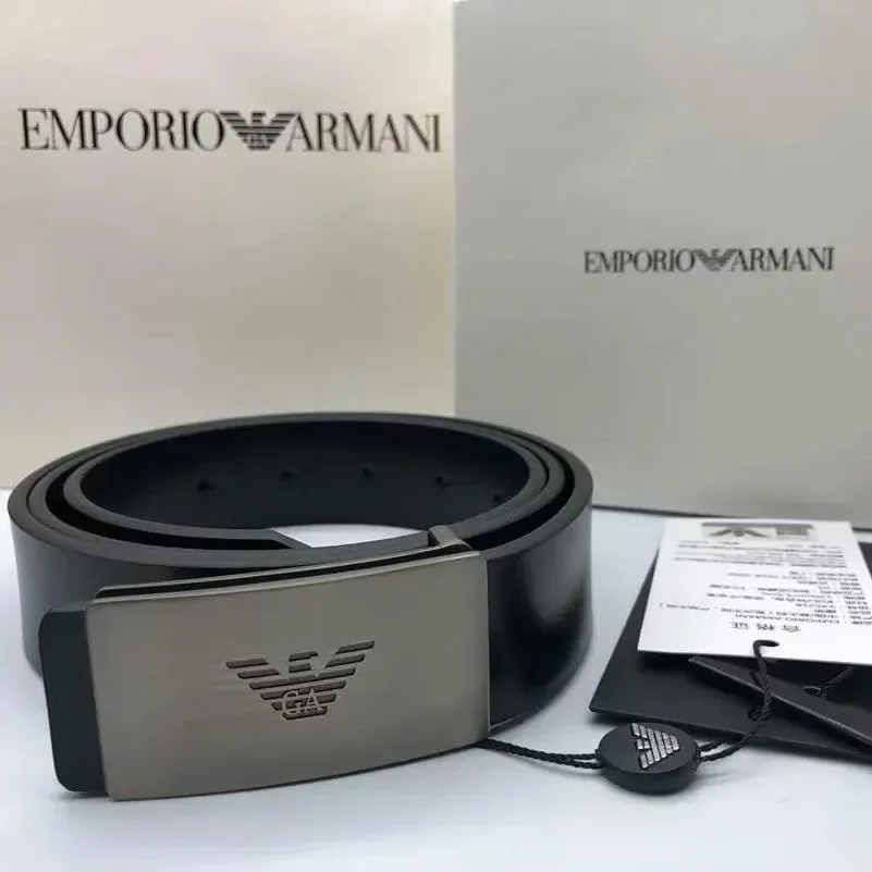 Armani belt store gift set