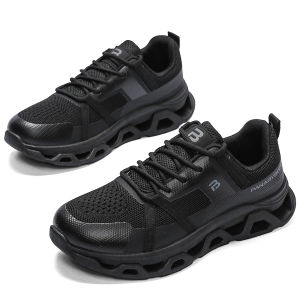 PAANRYBODY Sepatu Pria Sekolah Travel Sepatu Outdoor Sneakers Cowok Breathable Sport Running Shoes QNR31