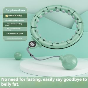 Adjustable Smart Sport Hula Hoop Electronic Counting Fitness Massage Hoop Thin Waist Abdominal Exercise Ring Gym Home