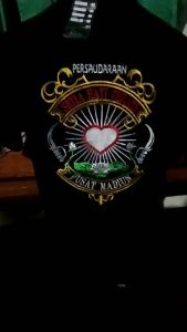 Kaos PSHT Keren: Bordir Pusat Madiun & Motif Satu Abad