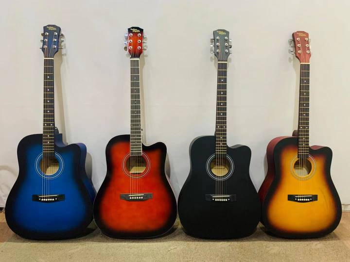 Photo inspiration: Picture Idea: High Quality Acoustic Guitar 41 Inch For Beginner With Free