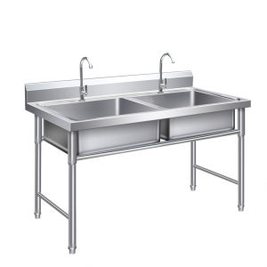 Maybach ซิงค์ล้างจาน 304 ซิงล้างจาน 2หลุม สแตนเลส ซิ้งค์สแตนเลส แข็งแรง และไม่เป็นสนิม