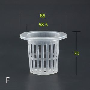 PENTU Clone 50Pcs Garden Supplies Soilless Colonization Planting Grow Nursery Pots Plant Basket Mesh Pot Net Cup