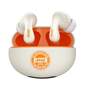 Jeep EW121 Wireless Earbuds Bluetooth 5.3 Headphones 40Hrs Playtime for iphone and Android Wireless earphones Deep Bass and Noise cancelling Bluetooth Ear Buds with IPX5 Waterproof Fast Charge