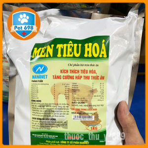 MEN TIÊU HÓA - NANOVET KÍCH THÍCH TIÊU HÓA  TĂNG CƯỜNG HẤP THU THỨC ĂN PET-698
