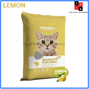 Premium Cat Litter Bentonite Plus Pasir Kucing Gumpal 25L AnimalNco
