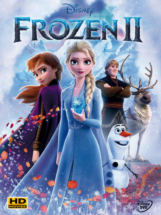 DVD Frozen 2 English Cartoon Movie t4629 2 Lazada