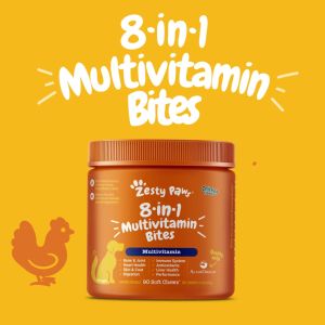 8-in-1 Multivitamin (For Dogs Overall Health Support) Dog Supplement 90ct Chews