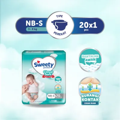 Sweety Silver Max Protection Newborn NB-S20 (3-8kg)